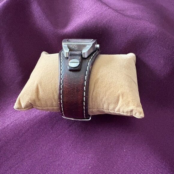 Fossil Architekt Women’s Watch – Brown Leather Cuff Strap (JR8130) main image 6